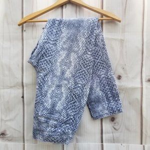 Boston Proper Snakeskin Pull-On Jeans Size 12